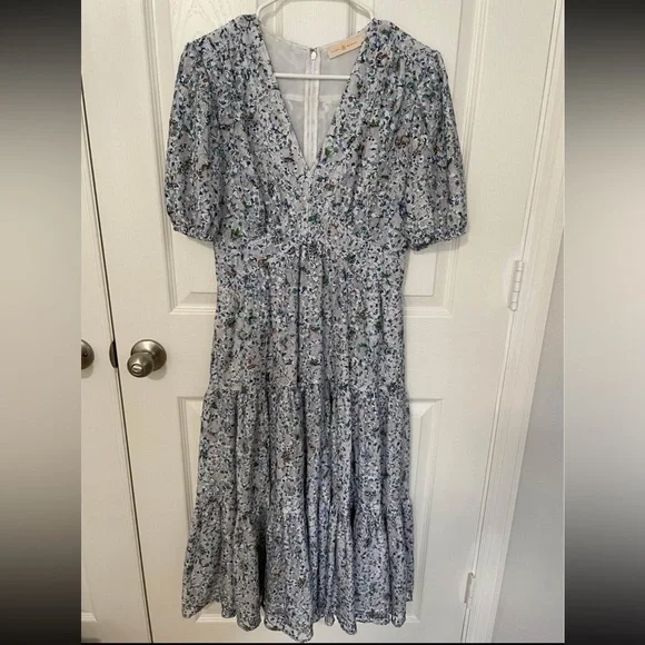 blue lace country dress Southern Tide Isabel Grace Dress